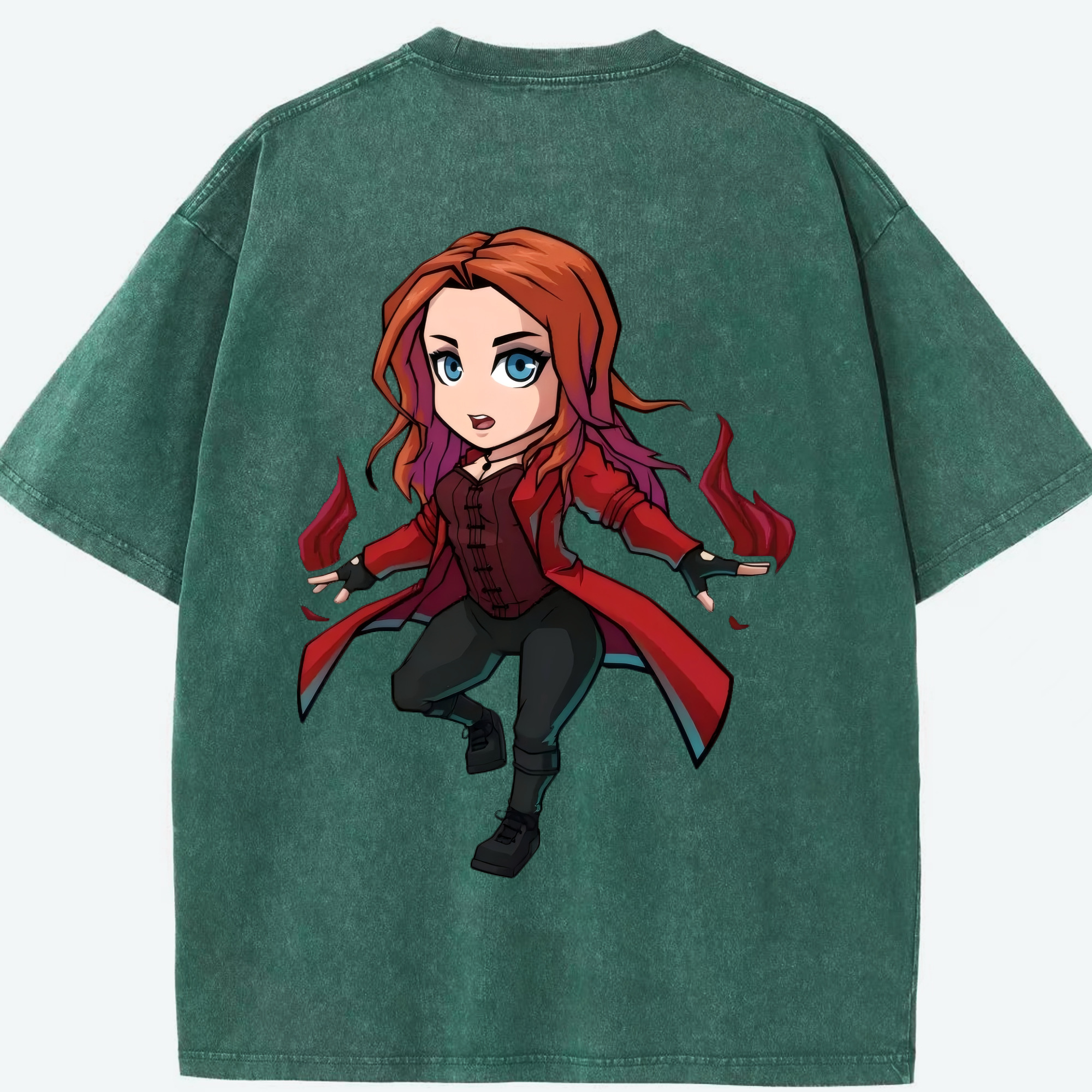 （画像用） アベンジャーズ The Avengers 綿100% ヴィンテージ風 半袖Tシャツ（背面プリント）